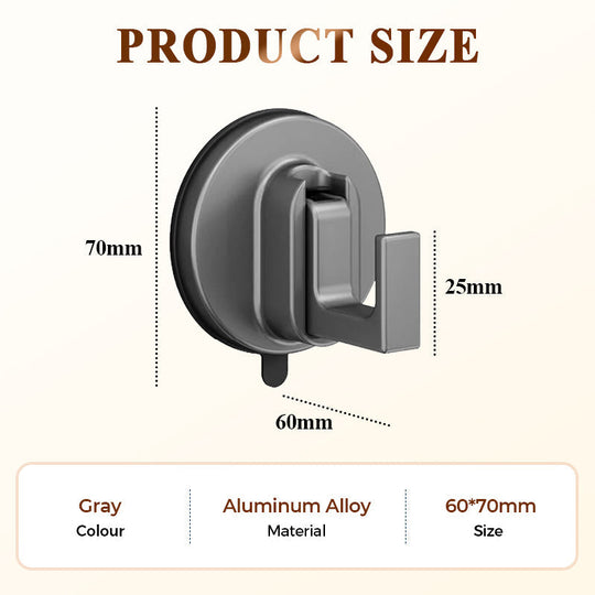 ✨✨No Drill Heavy Duty Suction Hooks📢📢Flash Sale⚡: Ending in 3 Hours!⏰⏰