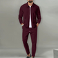 Men’s Stylish Lapel Jacket & Jogger Pants 2-Piece Set