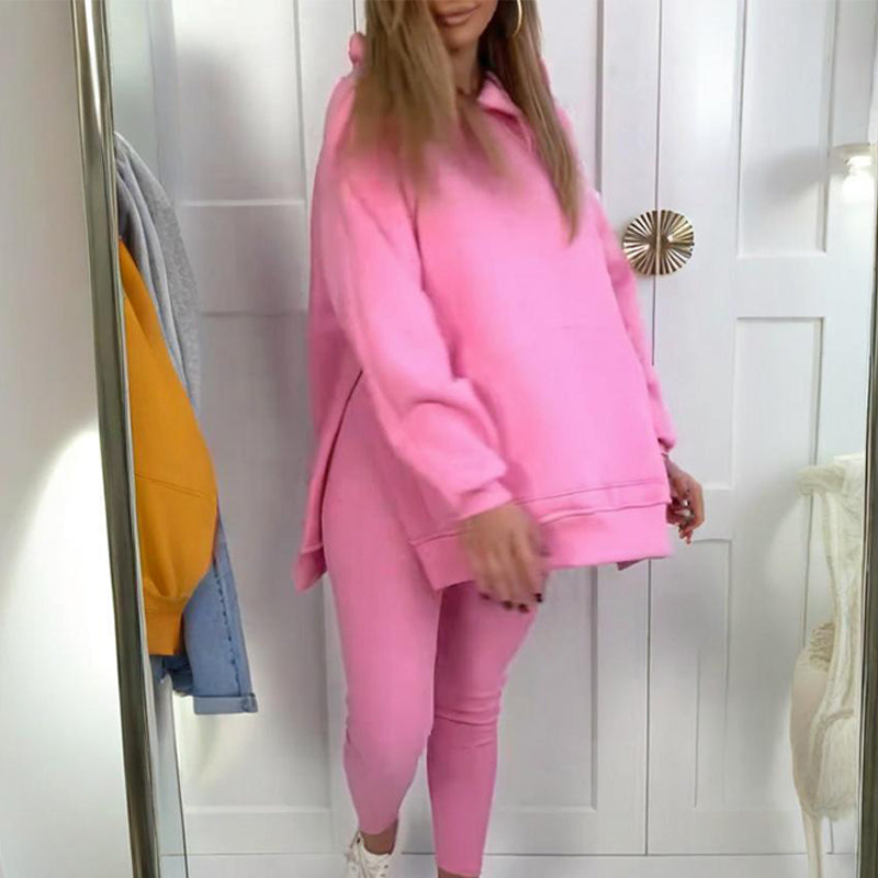 Women's Stylish Hoodie & Pants Set
