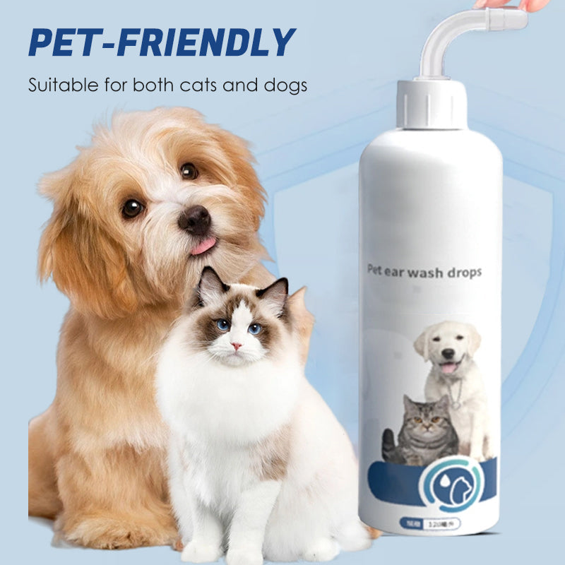 Öronkvalster hos husdjur & Bakterievård & Ren lösning