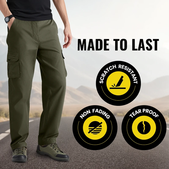 Men’s Multi-Pocket Cargo Pants