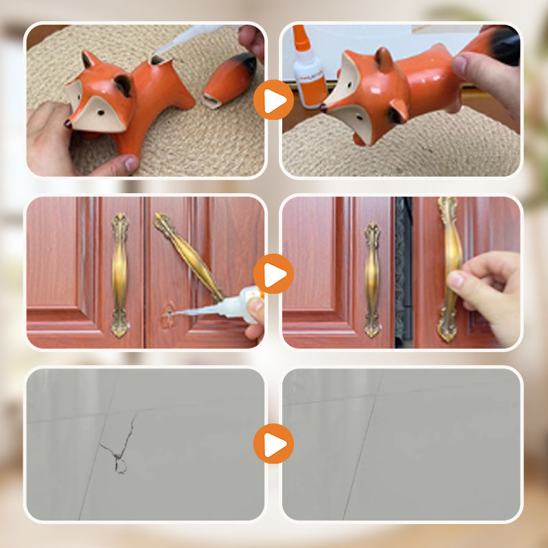 ⚡ BUY 1 GET 1 FREE! 🔌 Universal Power Glue - Instant Strong Bond for Metal/Wood/Plastic/Ceramic, Waterproof & Heat Resistant 🛠️✨