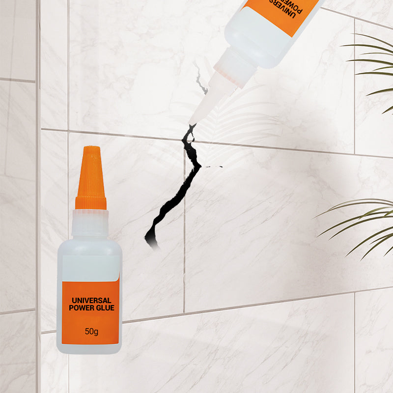 ⚡ BUY 1 GET 1 FREE! 🔌 Universal Power Glue - Instant Strong Bond for Metal/Wood/Plastic/Ceramic, Waterproof & Heat Resistant 🛠️✨