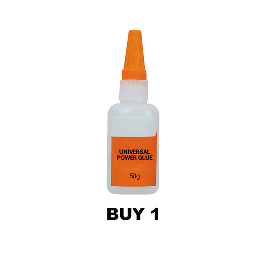 ⚡ BUY 1 GET 1 FREE! 🔌 Universal Power Glue - Instant Strong Bond for Metal/Wood/Plastic/Ceramic, Waterproof & Heat Resistant 🛠️✨