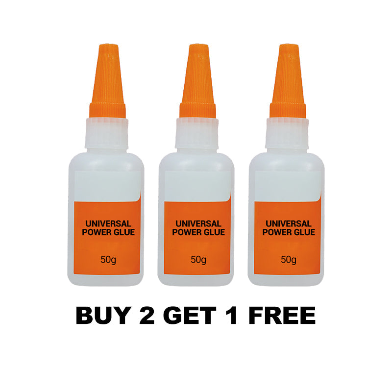 ⚡ BUY 1 GET 1 FREE! 🔌 Universal Power Glue - Instant Strong Bond for Metal/Wood/Plastic/Ceramic, Waterproof & Heat Resistant 🛠️✨