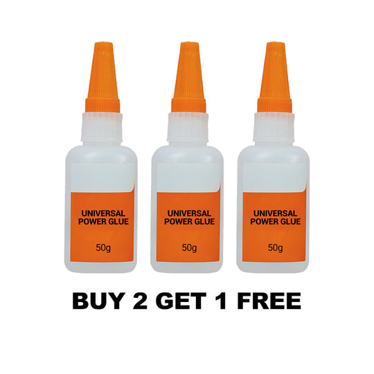 ⚡ BUY 1 GET 1 FREE! 🔌 Universal Power Glue - Instant Strong Bond for Metal/Wood/Plastic/Ceramic, Waterproof & Heat Resistant 🛠️✨
