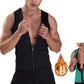 🎁 Hot Sale 49% OFF 🔥Men's Workout Zipper Body Shaper Tank Top