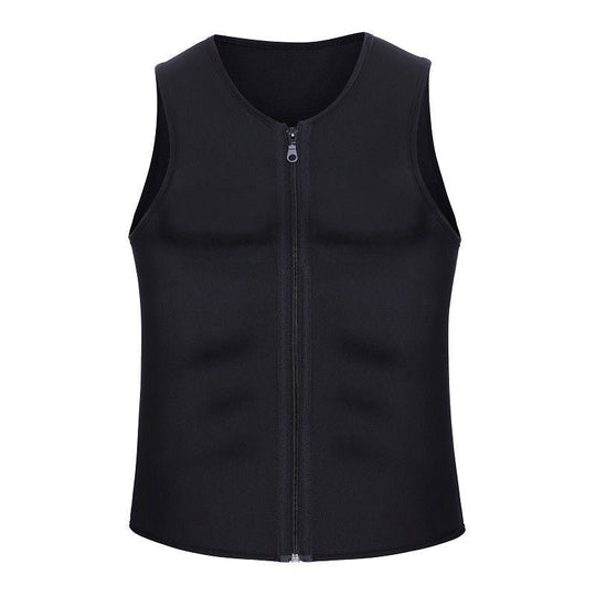 🎁 Hot Sale 49% OFF 🔥Men's Workout Zipper Body Shaper Tank Top