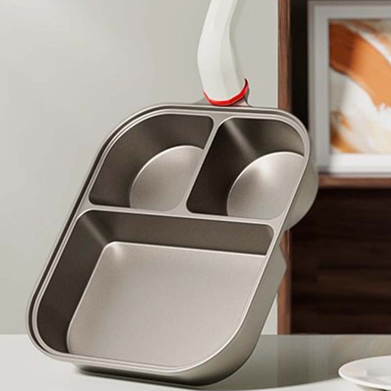 👩‍🍳Bestseller 2025🔥3-in-1 frying pan with three compartments🏆Limited stock available – buy now! 🔥