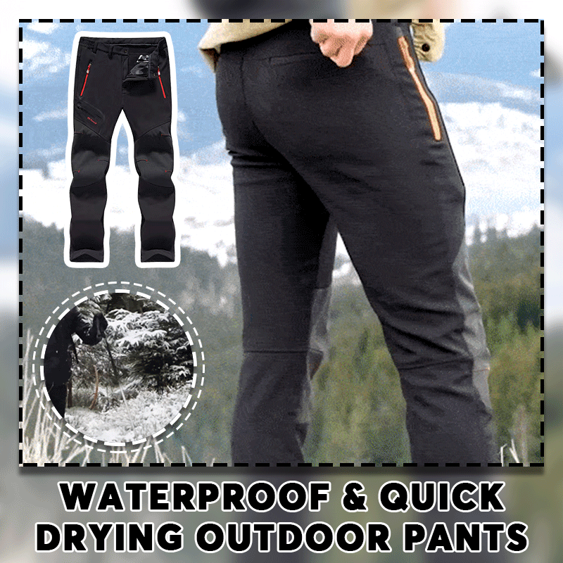 🙋‍♂️New Upgrade🌟Waterproof & Quick-Drying Outdoor Pants