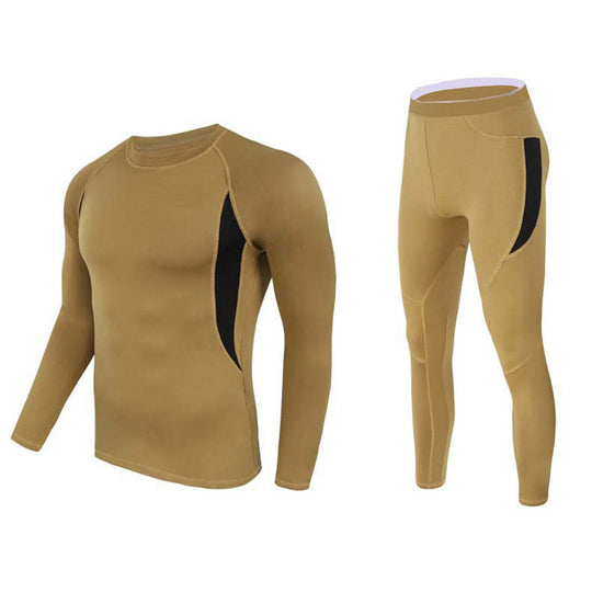🔥Last Day Promotion 60% OFF-❄️🌧️Men's Camouflage Thermal Underwear & Pants Set