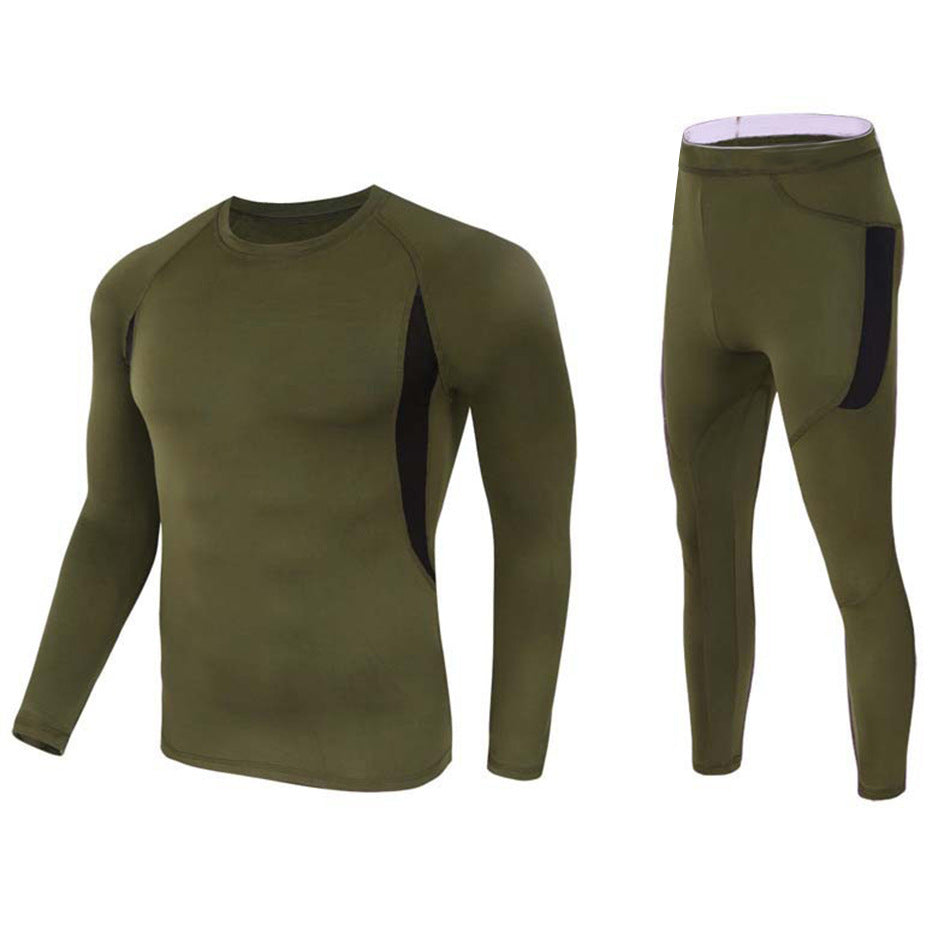 🔥Last Day Promotion 60% OFF-❄️🌧️Men's Camouflage Thermal Underwear & Pants Set