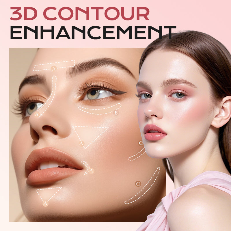 3D Rose Blush & Highlighter