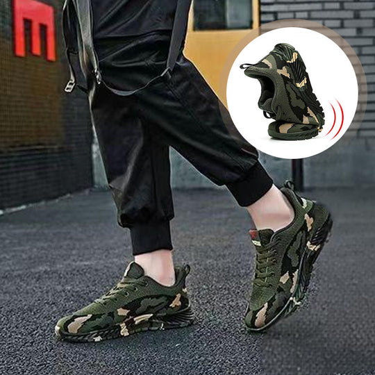 Zapatillas de trabajo de camuflaje de camuflaje para hombres