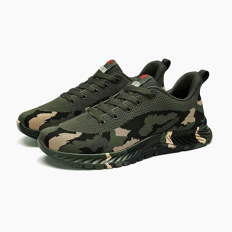 Zapatillas de trabajo de camuflaje de camuflaje para hombres