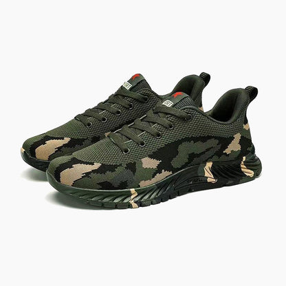 Men’s Rugged Camo Work Sneakers
