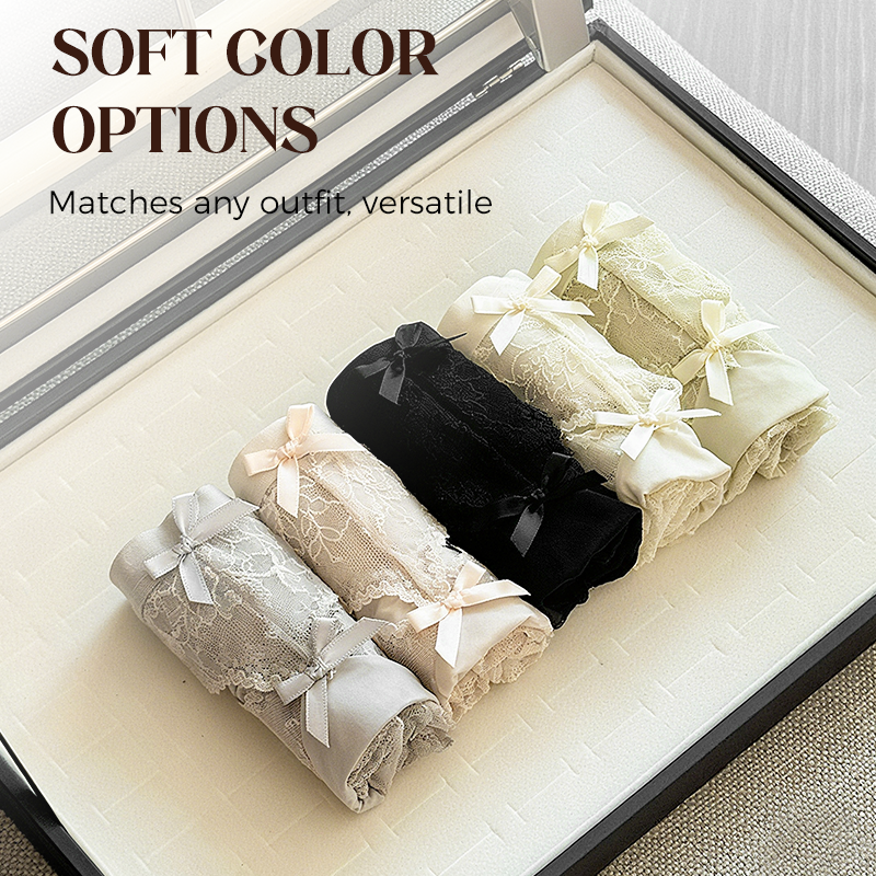 Women's Soft Lace Mid-Rise Panty