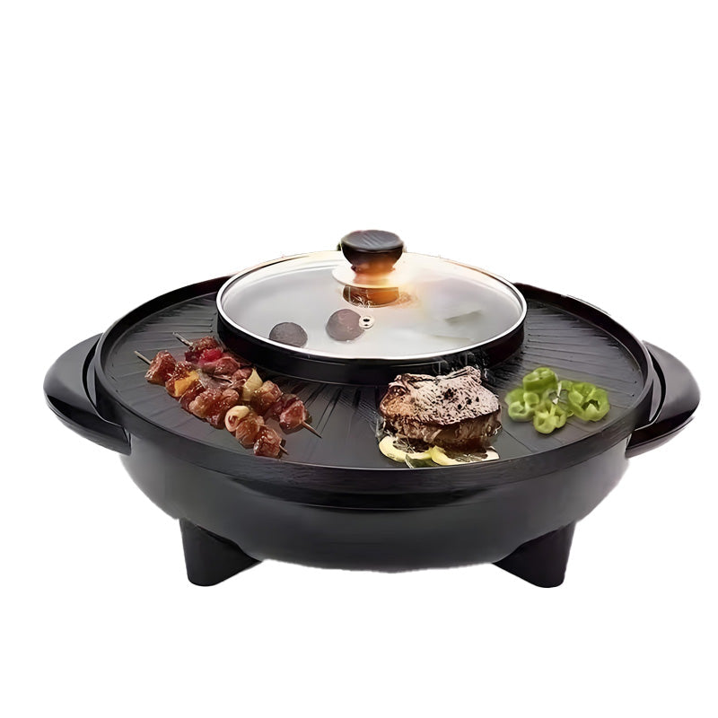 2-in-1 Grill & Hot Pot