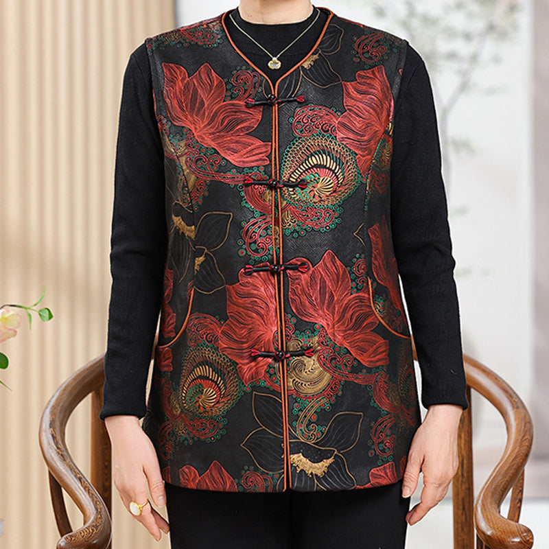 💥2025 New Fashion🔥Retro-Chic Oriental Floral Embroidery Vest