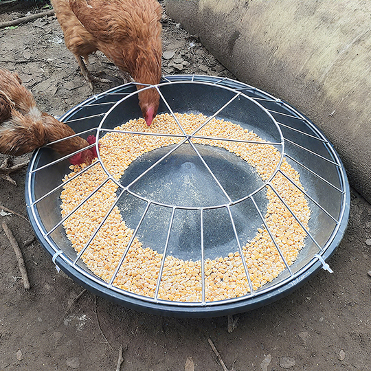 Large-Capacity Round Poultry Feed Trough