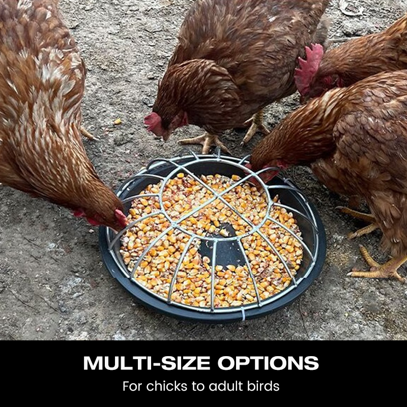 Large-Capacity Round Poultry Feed Trough