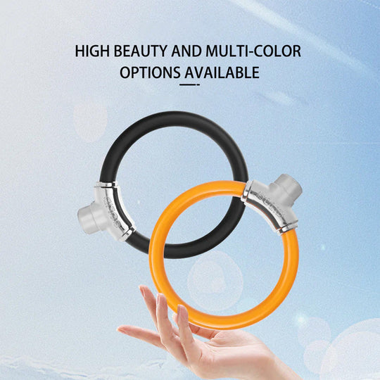 💥 Buy 2 Get 1 Free! 🚲 Portable Anti-Theft Ring-Shaped Steel Cable Lock for Bicycles 🔒