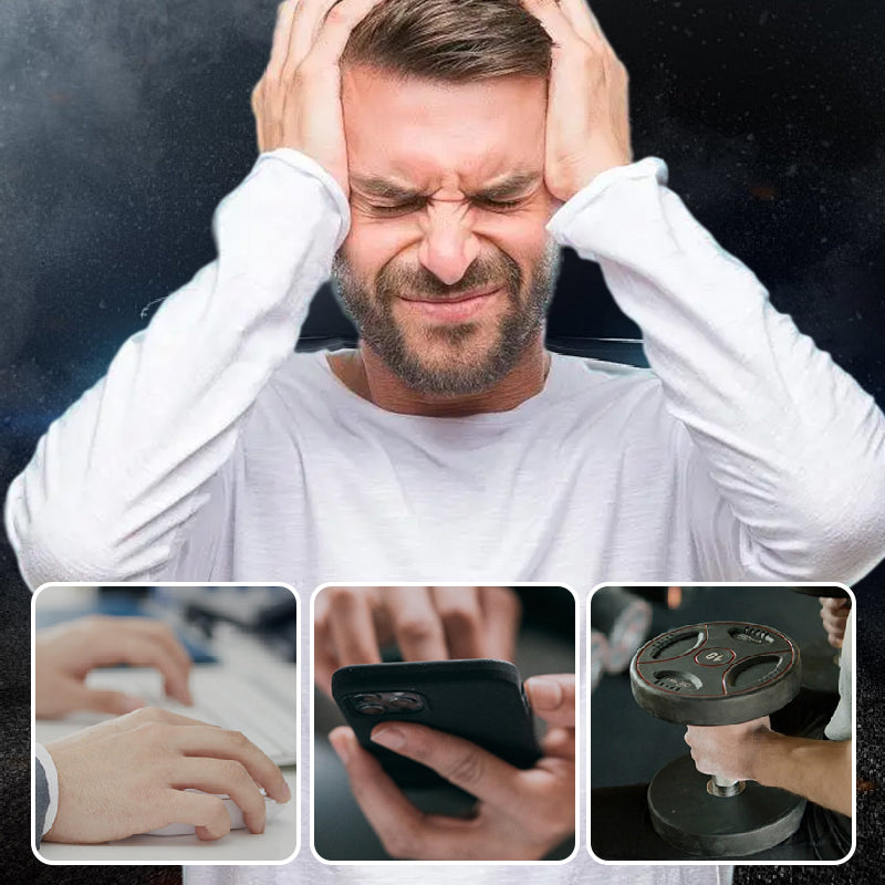 💪 50% RABATT NU! 🔥 Justerbar handgreppsförstärkare - Bygg underarmsstyrka & Lindra handledsvärk, 5 motståndsnivåer för hemma-/gymanvändning 🏋️‍♂️✨