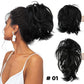 Extensión de cabelo de cola de pony de pinzas para mulleres （50% de desconto）