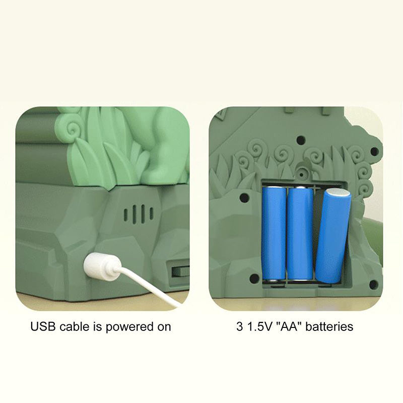 ⏰Limited stock available—grab yours now!🥳Electric Dual Track Dinosaur Slide - Interactive Fun with Track Changes and Lights