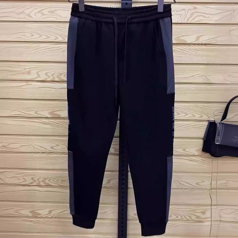 Herrjacka med huva/stående krage & Joggingbyxor Set