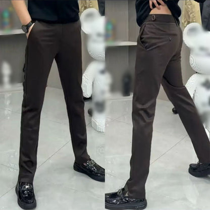 🔥50% OFF🔥 Men's Stretch Suit Trousers, Wrinkle-Resistant, All-Day Comfort