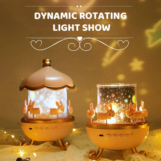 Bluetooth Night Light Projector for Girls