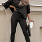 ✨Casual Women's Letter Print Loungewear Set – Cozy Top & Pants for Home & Street Style