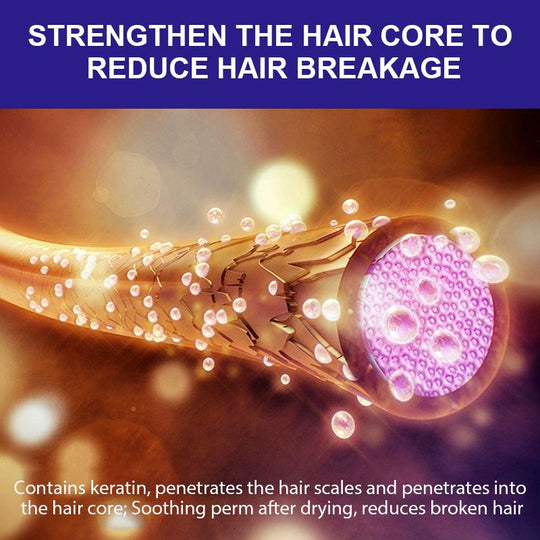 💗LAST DAY - BUY 1 GET 1 FREE💗Purple Keratin Hair Mask - Intense Repair for Curly or Color-Treated Hair, Restores Shine & Softness in 3 Mins🌿🧴