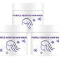 💗LAST DAY - BUY 1 GET 1 FREE💗Purple Keratin Hair Mask - Intense Repair for Curly or Color-Treated Hair, Restores Shine & Softness in 3 Mins🌿🧴