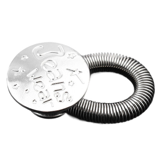 👖👖Spring-Loaded Metal Waist Extender Button for Jeans