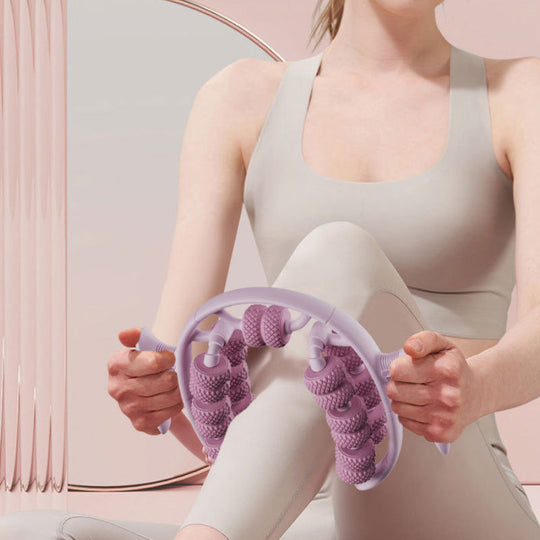 Benmassagerrulle för muskelavlastning