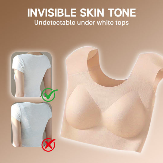 Women’s 2-in-1 Seamless Underwear with Built-in Shoulder Pad