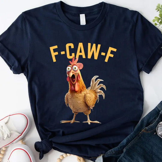 🔥 LAST DAY PROMOTION - 50%OFF 🔥 Cotton Unisex Funny F-Caw-F Chicken Shirt