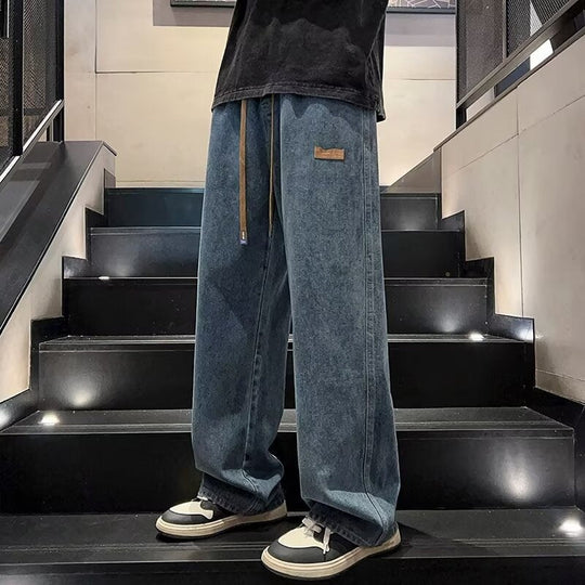 Jeans Cosa Leathan Fit Scaoilte Corr na bhFear