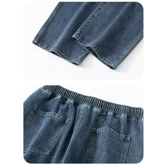 Jeans Cosa Leathan Fit Scaoilte Corr na bhFear