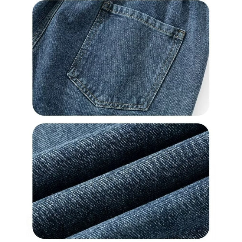 Jeans Cosa Leathan Fit Scaoilte Corr na bhFear