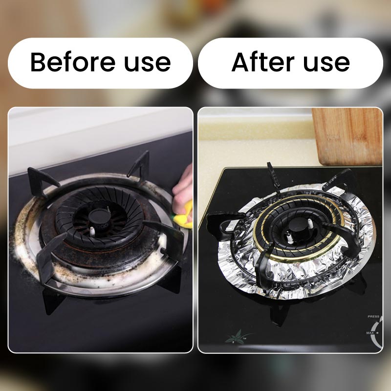 Stove Aluminum Foil Oil-proof Pads