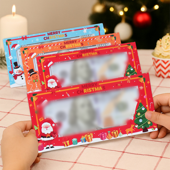 Cartoon Christmas Money Gift Card Holder