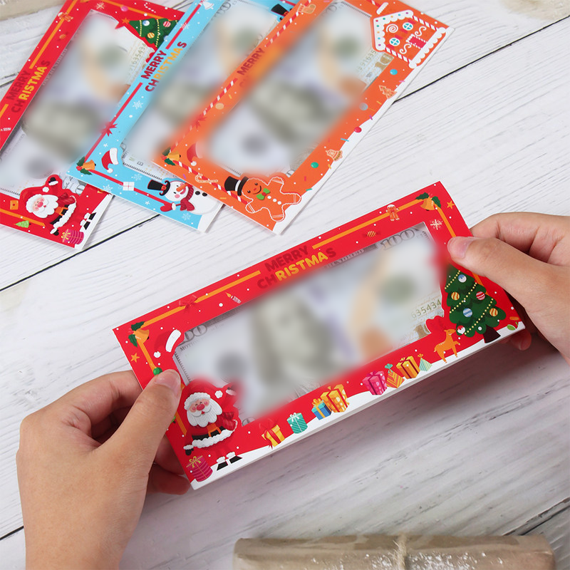 Cartoon Christmas Money Gift Card Holder