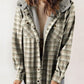 🔥🧥【S-2XL】Special Sales - 50% OFF✨Women's Winter Trendy Plaid Hooded Jacket