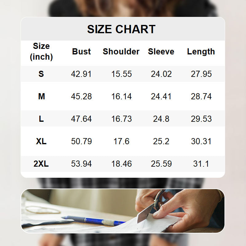 🔥🧥【S-2XL】Spesialsalg - 50 % RABATT✨Trendy rutete hettejakke for kvinner i vinter