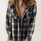 🔥🧥【S-2XL】Special Sales - 50% OFF✨Women's Winter Trendy Plaid Hooded Jacket