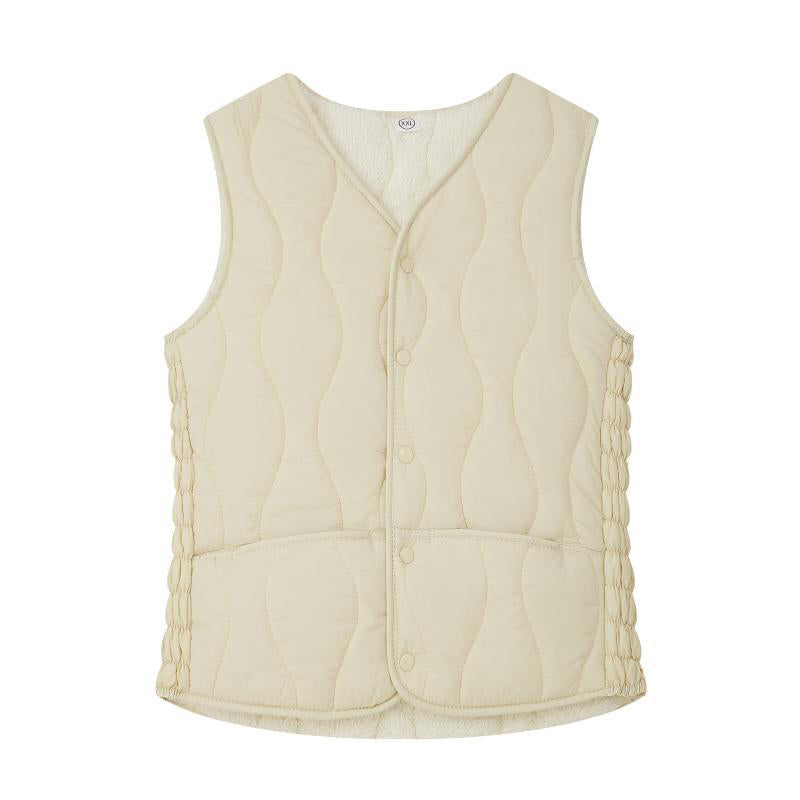 Gilet matelassé coupe ajustée pour femme