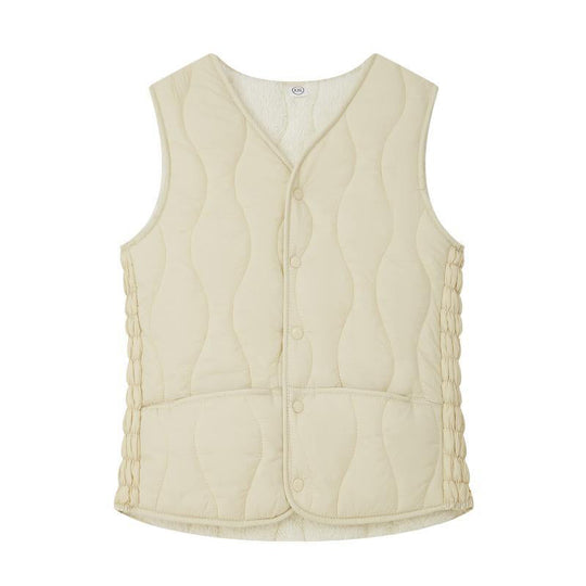 Gilet matelassé coupe ajustée pour femme